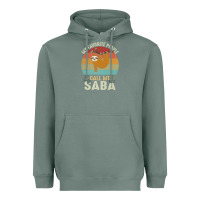 Sage mens my favorite people call me saba cute sloth lover grandpa premium Heavyweight Hoodie - linhVisuals