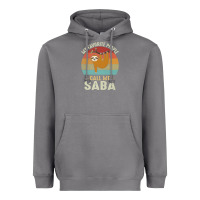 Storm mens my favorite people call me saba cute sloth lover grandpa premium Heavyweight Hoodie - linhVisuals