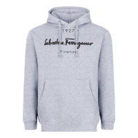Heather Grey SALVATORE TSHIRT Heavyweight Hoodie - linhVisuals