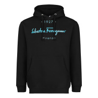 Black SALVATORE TSHIRT Heavyweight Hoodie - linhVisuals