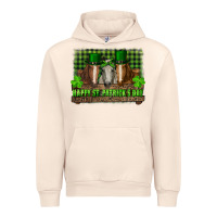 Sandshell happy st. patrick's day horses with leprechaun hat and bandana Urban Hoodie - RanaPortraitStore