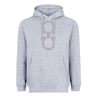Heather Grey SALVATORE TSHIRT Heavyweight Hoodie - linhVisuals