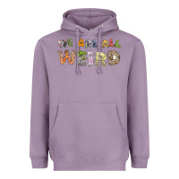 Lavender we are all weird Heavyweight Hoodie - linhVisuals