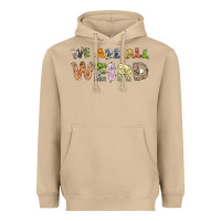 Mushroom we are all weird Heavyweight Hoodie - linhVisuals