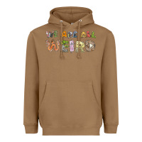 Toasted Coconut we are all weird Heavyweight Hoodie - linhVisuals