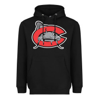 Black carolina mudcats Heavyweight Hoodie - linhVisuals