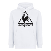 White le coq sportif Heavyweight Hoodie - linhVisuals