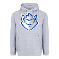 Heather Grey the billikens Heavyweight Hoodie - linhVisuals