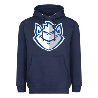 Navy the billikens Heavyweight Hoodie - linhVisuals