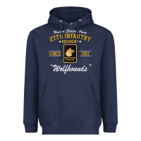 Navy 27th infantry regiment tank top Heavyweight Hoodie - linhVisuals