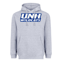 Heather Grey unh Heavyweight Hoodie - linhVisuals