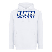 White unh Heavyweight Hoodie - linhVisuals