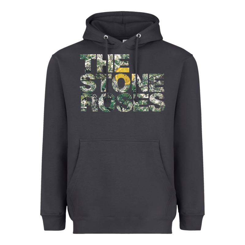 The Stone Roses Green Heavyweight Hoodie by linhVisuals | Teevron