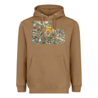 Toasted Coconut THE STONE ROSES GREEN Heavyweight Hoodie - linhVisuals