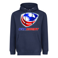 Usa Rugby Heavyweight Hoodie | Teevron