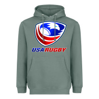 Sage usa rugby Heavyweight Hoodie - linhVisuals