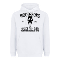 White woodsboro horror film club scream Heavyweight Hoodie - linhVisuals