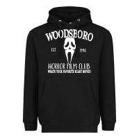 Black woodsboro horror film club scream Heavyweight Hoodie - linhVisuals