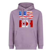 Lavender america canada Heavyweight Hoodie - linhVisuals