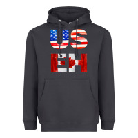 Smoke america canada Heavyweight Hoodie - linhVisuals