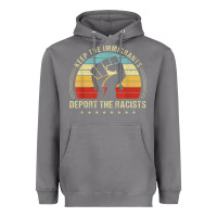 Storm keep the immigrants deport the racists Heavyweight Hoodie - linhVisuals