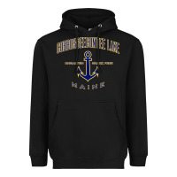 Black cobbosseecontee lake me pullover hoodie Heavyweight Hoodie - linhVisuals