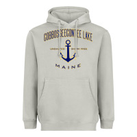 Moon Dust cobbosseecontee lake me pullover hoodie Heavyweight Hoodie - linhVisuals