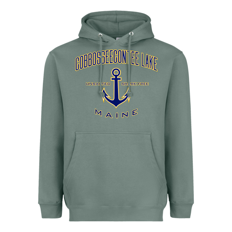 Cobbosseecontee Lake Me Pullover Hoodie Heavyweight Hoodie by linhVisuals | Teevron