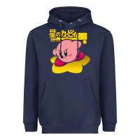 Navy kirby Heavyweight Hoodie - linhVisuals