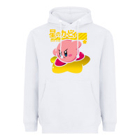 White kirby Heavyweight Hoodie - linhVisuals