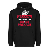Black cruise drinking package t shirt Heavyweight Hoodie - linhVisuals