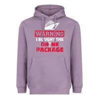 Lavender cruise drinking package t shirt Heavyweight Hoodie - linhVisuals
