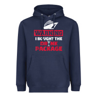 Navy cruise drinking package t shirt Heavyweight Hoodie - linhVisuals