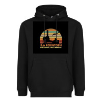 Black 3.6 roentgen not terrible Heavyweight Hoodie - linhVisuals