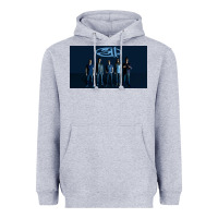 Heather Grey 311 megow Heavyweight Hoodie - linhVisuals