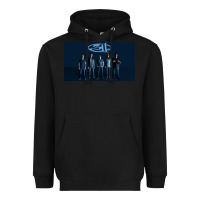 Black 311 megow Heavyweight Hoodie - linhVisuals