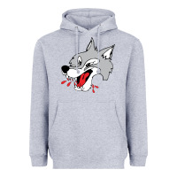 Heather Grey sudbury wolves Heavyweight Hoodie - linhVisuals