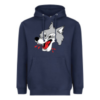 Navy sudbury wolves Heavyweight Hoodie - linhVisuals