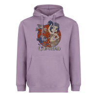 Lavender cuphead cala maria airplane attack t shirt Heavyweight Hoodie - linhVisuals