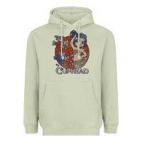 Matcha cuphead cala maria airplane attack t shirt Heavyweight Hoodie - linhVisuals