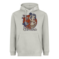 Moon Dust cuphead cala maria airplane attack t shirt Heavyweight Hoodie - linhVisuals
