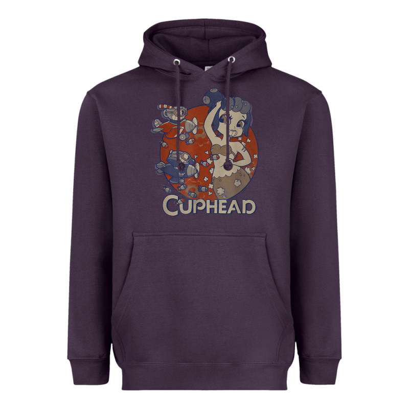 Cuphead Cala Maria Airplane Attack T Shirt Heavyweight Hoodie by linhVisuals | Teevron