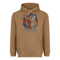 Toasted Coconut cuphead cala maria airplane attack t shirt Heavyweight Hoodie - linhVisuals