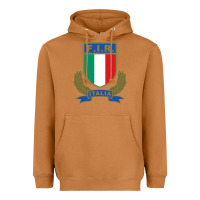 Meerkat italian rugby federation Heavyweight Hoodie - linhVisuals