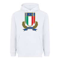 Italian Rugby Federation Heavyweight Hoodie | Teevron