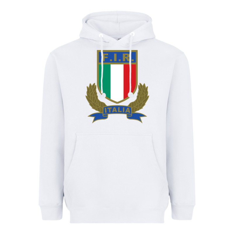 Italian Rugby Federation Heavyweight Hoodie by linhVisuals | Teevron