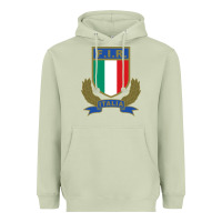 Matcha italian rugby federation Heavyweight Hoodie - linhVisuals