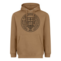 Toasted Coconut Wellesley College Heavyweight Hoodie - linhVisuals