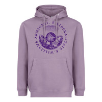 Lavender Williams College Heavyweight Hoodie - linhVisuals