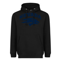 Black nevada wolf pack Heavyweight Hoodie - linhVisuals